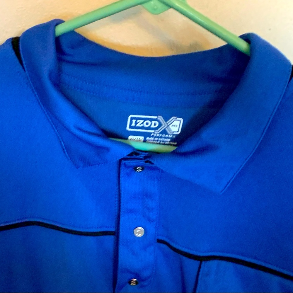 IZOD XL BLUE POLO